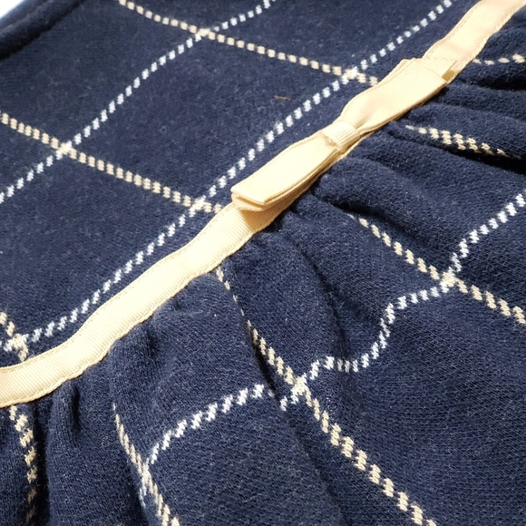 Janie and Jack Navy Dress with Gold Detail - Picture 7 of 8